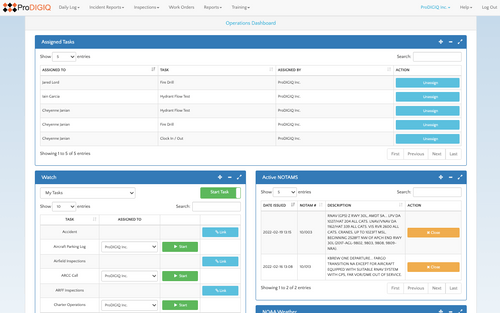 PATMOS Daily Log Module